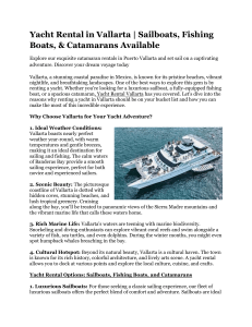 Puerto Vallarta Boat Rentals