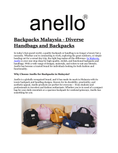 backpack selangor