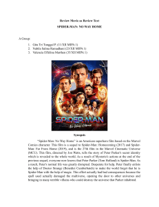 Review Movie Spider-Man No Way Home