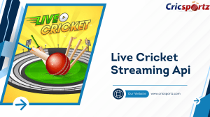 Unlocking the Potential of Live Cricket Streaming API