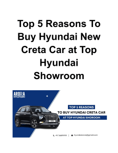 Top 5 Reasons To Buy Hyundai New Creta Car at Top Hyundai Showroom (1)