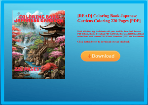 [READ] Coloring Book Japanese Gardens Coloring 220 Pages [PDF] 