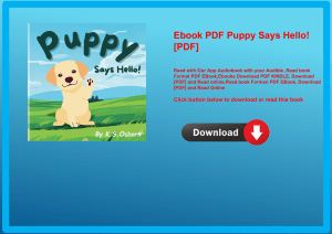 Ebook PDF  Puppy Says Hello! [PDF] 