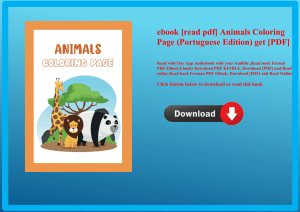 ebook [read pdf] Animals Coloring Page (Portuguese Edition) get [PDF]