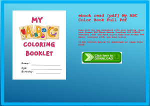 ebook read [pdf] My ABC Color Book Full Pdf