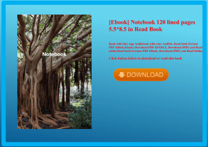 [Ebook] Notebook 120 lined pages 5.58.5 in Read Book