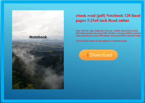 ebook read [pdf] Notebook 120 lined paper 5.25x8 inch Read online