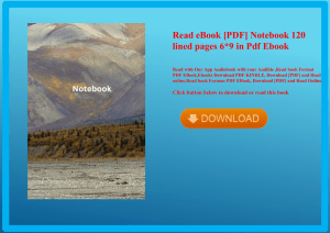 Read eBook [PDF] Notebook 120 lined pages 69 in Pdf Ebook