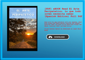 [PDF] eBOOK Read El Arte Peripatetico Lo que todo joven necesita saber (Spanish Edition) Full Pdf