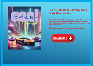 PDFREAD Cool Cars Coloring Book Read online