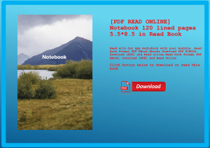 [PDF READ ONLINE] Notebook 120 lined pages 5.58.5 in Read Book