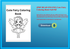 [PDF READ ONLINE] Cute Fairy Coloring Book Full Pdf