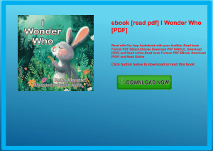 ebook [read pdf] I Wonder Who [PDF] 