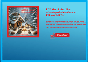 PDF Maus Luise Eine Adventsgeschichte (German Edition) Full Pdf