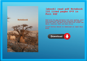 [ebook] read pdf Notebook 120 lined pages 69 in Full Pdf