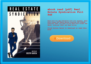 ebook read [pdf] Real Estate Syndication Full Pdf