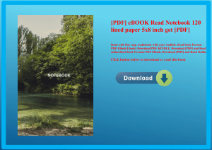 [PDF] eBOOK Read Notebook 120 lined paper 5x8 inch get [PDF]