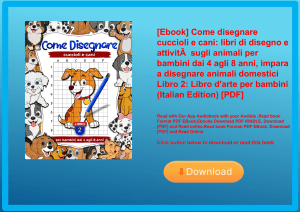 [Ebook] Come disegnare cuccioli e cani libri di disegno e attivitÃƒÂ  sugli animali per bambini dai 