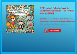 PDF Animal Coloring book for children 50 animal to color for kids 6-14 get [PDF]