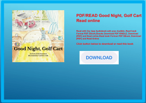 PDFREAD Good Night  Golf Cart Read online