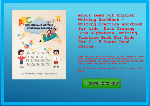 ebook read pdf English Writing WorkBook - Writing practice workbook for kids  Dots Tracing Line Alph