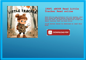 [PDF] eBOOK Read Little Tracker Read online