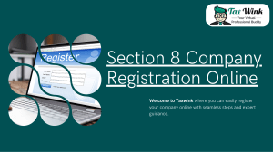 Section 8 Company Registration Online