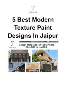 5 Best Modern Texture Paint Designs In Jaipur