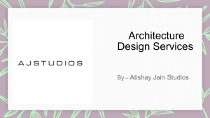 Architecture Design Services by AJ Studios