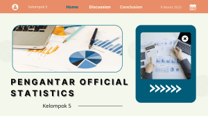 Pengantar Statistik Resmi: Definisi, Peran, dan Tantangan