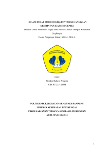 Merkuri (Hg) dan Gangguan Kesehatan: Analisis Dampak Lingkungan