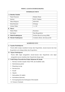 Modul Ajar Daur Biogeokimia Kelas X