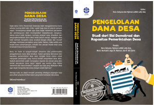 Pengelolaan Dana Desa: Demokrasi & Kapasitas Pemerintahan