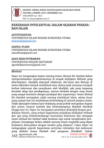Kekerasan Intelektual dalam Sejarah Peradaban Islam