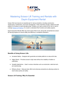 IPAF Training in Dammam: Certification & Safety