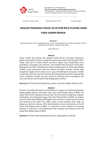 Pengaruh Visual Game 3D A-RPG pada Remaja: Analisis Jurnal