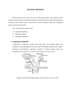 111220257 Naufal Musthafa Genesis Mineral