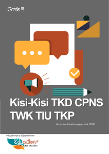 KISI-KISI TKD CPNS 2021