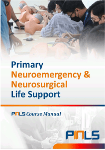 PNNLS: Manual Pelatihan Neuroemergency & Neurosurgical Life Support