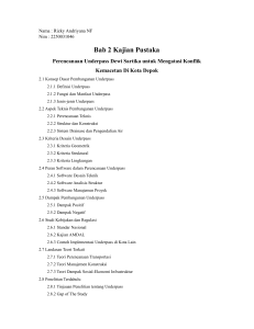 Kajian Pustaka Perencanaan Underpass Dewi Sartika Depok: Atasi Kemacetan