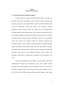 KONSEP KEKERASAN PADA PEREMPUAN