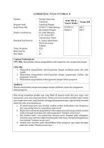 SOAL TUGAS TUTORIAL 2 STTP4111 25.2