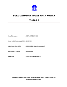Tugas Hukum Internasional: Perwakilan Konsuler & Diplomatik