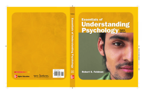 Essentials of Understanding Psychology 8th Edition Textbook