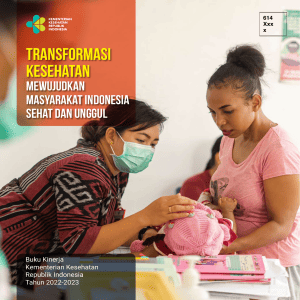 Transformasi Kesehatan: Laporan Kinerja Kemenkes RI 2022-2023
