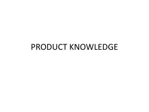 Pengetahuan Produk: Definisi dan Analisis