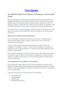 Free Games: Ultimate Guide to Fun & Free Slots Online