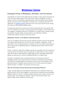 Emerging Trends in Multiplayer, Simulator, and Free Games