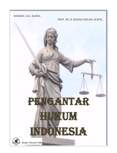Pengantar Hukum Indonesia