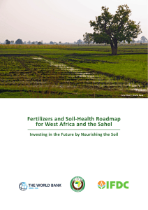 Fertilizers and Soil-Health Roadmap for West Africa and the Sahel